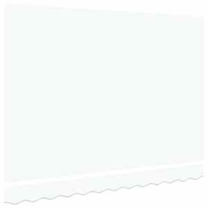 Náhradní látka na markýzu Bílá 330 x 195 cm Polyester - obrázek 4