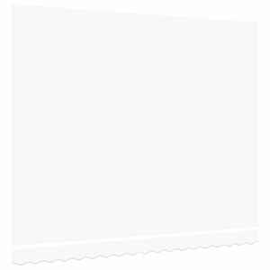 Náhradní látka na markýzu Bílá 380 x 345 cm Polyester - obrázek 4