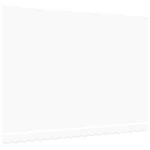 Náhradní látka na markýzu Bílá 430 x 345 cm Polyester - obrázek 4