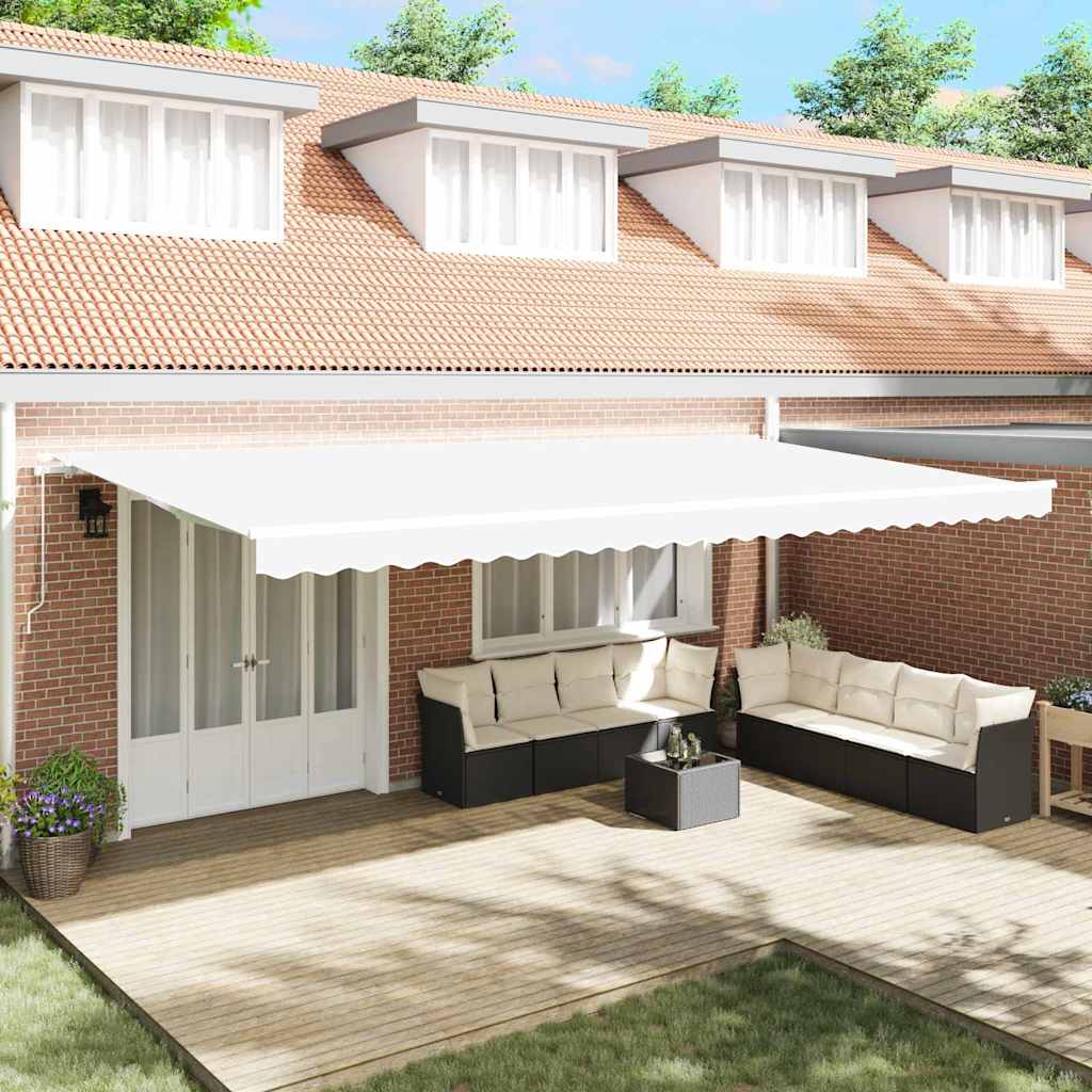 varikatuse asendusmaterjal 6x3 m raamile Valge