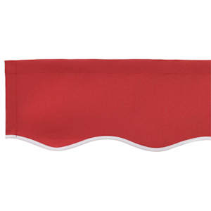 Náhradní látka na markýzu Červená 330 x 195 cm Polyester - obrázek 6