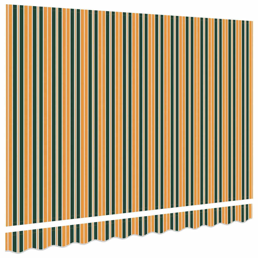 Vervangingsdoek voor zonnescherm Groen en geel 235 x 195 cm image 4