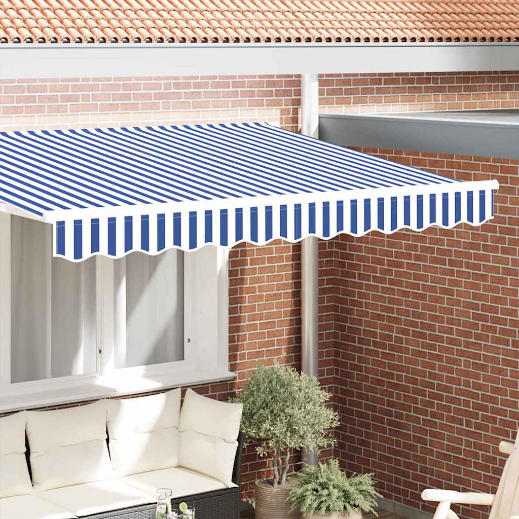 varikatus 2.5 m raamile Sinine ja Valge 2.3x0.2 m