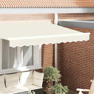 Zaslon tende krema 230 x 20 cm Platno