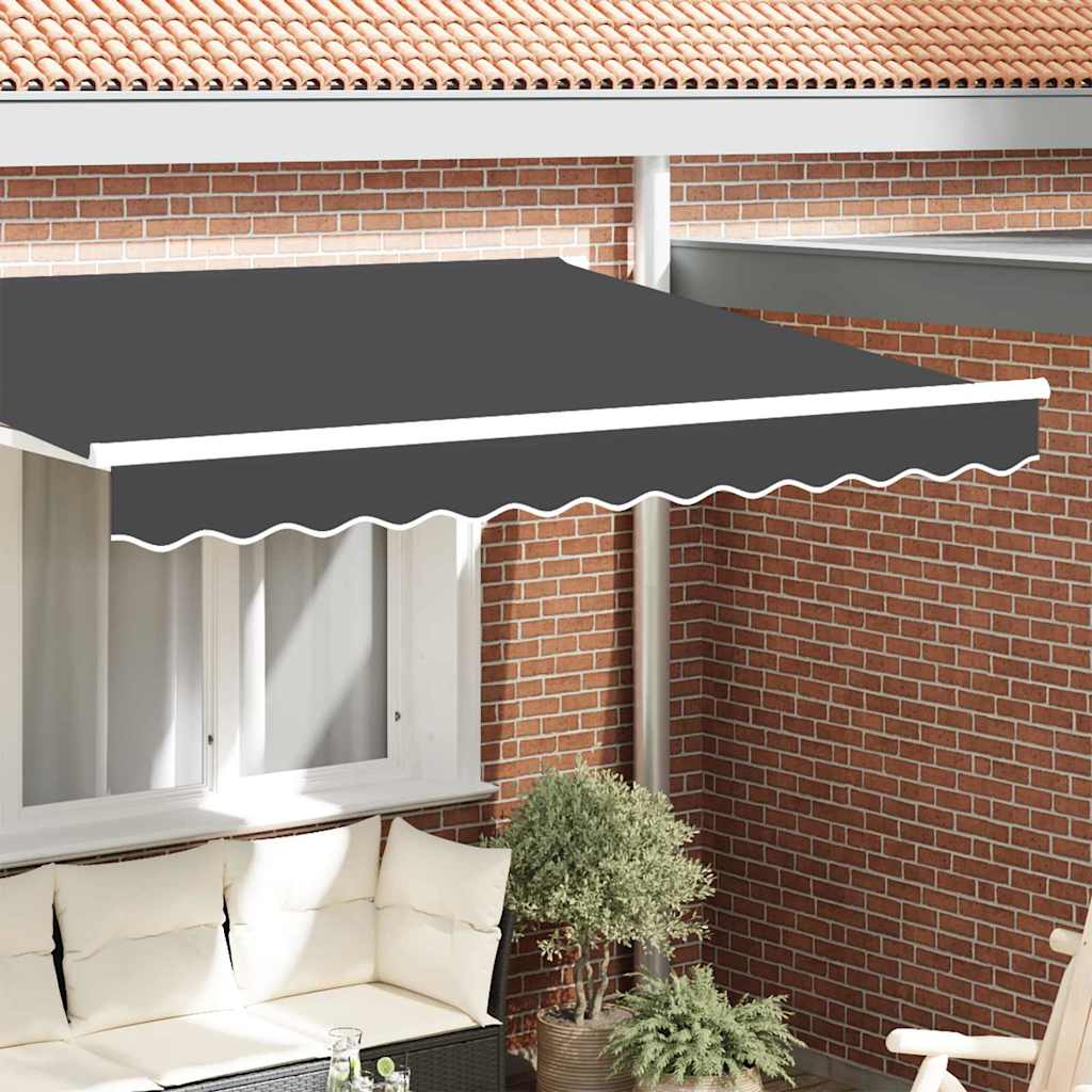 markiisin huppu 2.5 m kehykseen Antrasiitti 2.3x0.2 m