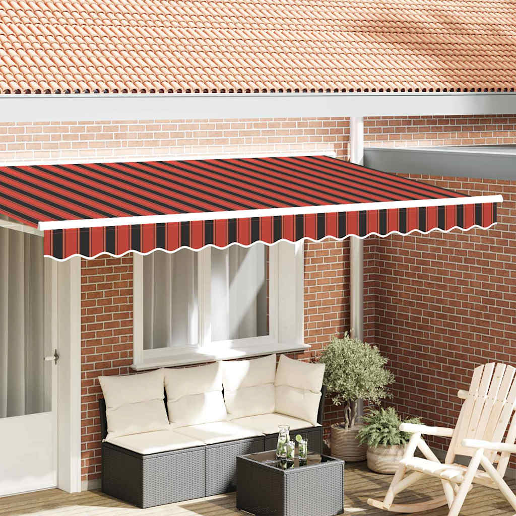 Markiisi Valance 4 m Kehykselle Monivärinen 3.8x0.2 m