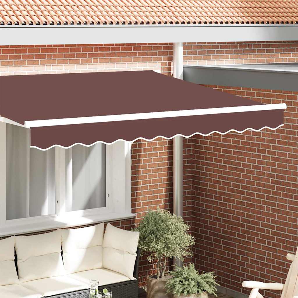 Markise Valance til 2.5m Ramme Brun 2.3x0.2m