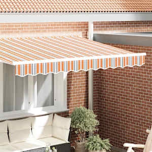 Náhradní lem markýzy Vícebarevný 230 x 20 cm Polyester - obrázek 1