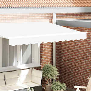 Náhradní lem markýzy Bílá 280 x 20 cm Polyester - obrázek 1