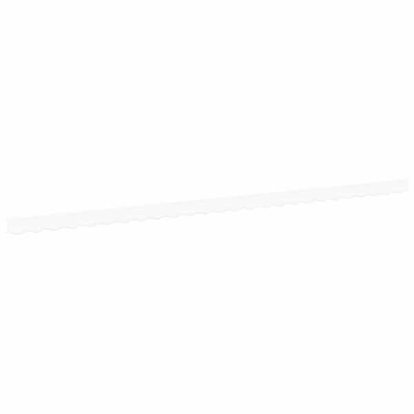 vidaXL Varikatusse katte asendamine Valge 580 x 20 cm Pol&uuml;ester