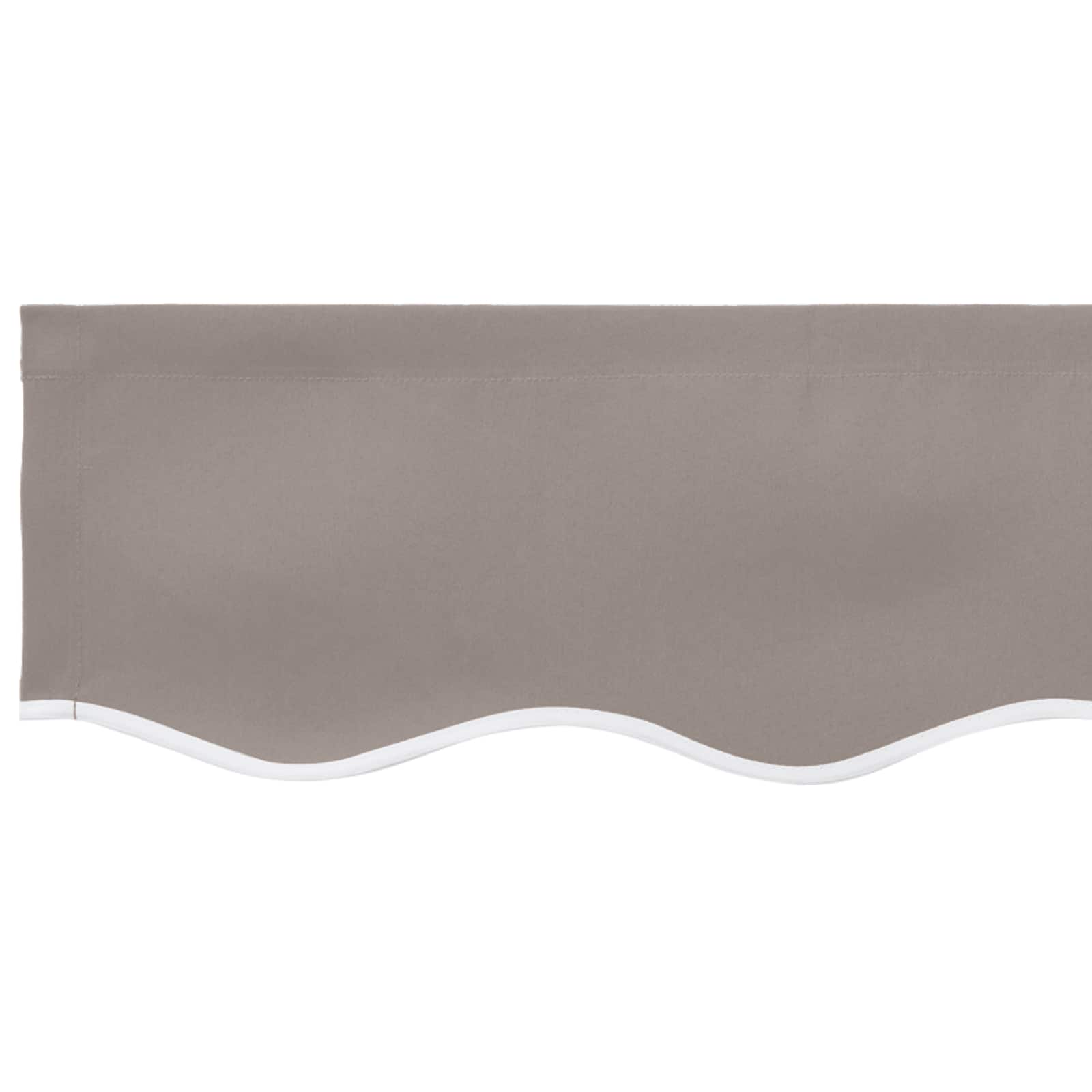 Vervangende markies volant Lichtgrijs 230 x 20 cm Polyester image 5