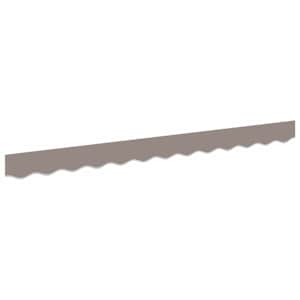 vidaXL Varikatusse katte asendamine Helehall 230 x 20 cm Pol&uuml;ester