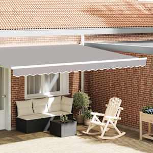 Zaslon tende Svetlo siva 430 x 20 cm Platno