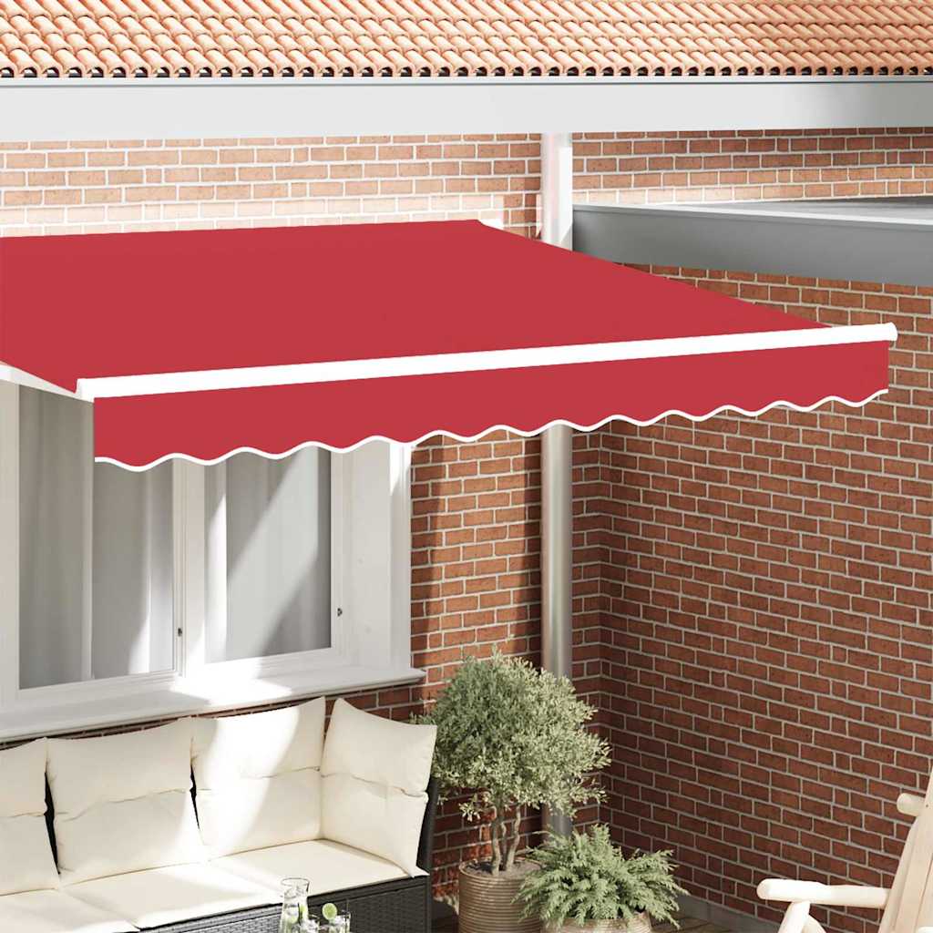 Markiisi Valance 2.5 m Runko Punainen 2.3x0.2 m