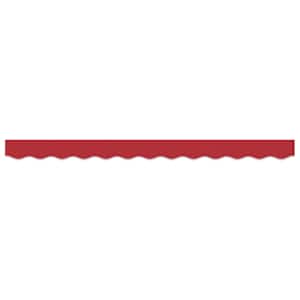 Náhradní lem markýzy Červená 230 x 20 cm Polyester - obrázek 4