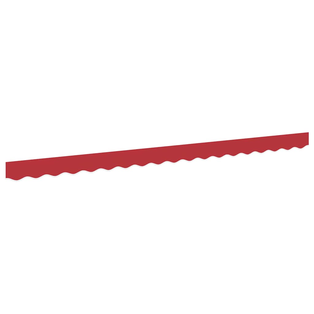 markiisi verho 3.5 m runkolle Punainen 3.3×0.2 m