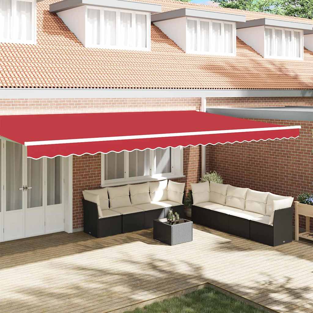 varikatus 6 m raami jaoks punane 5.8x0.2 m