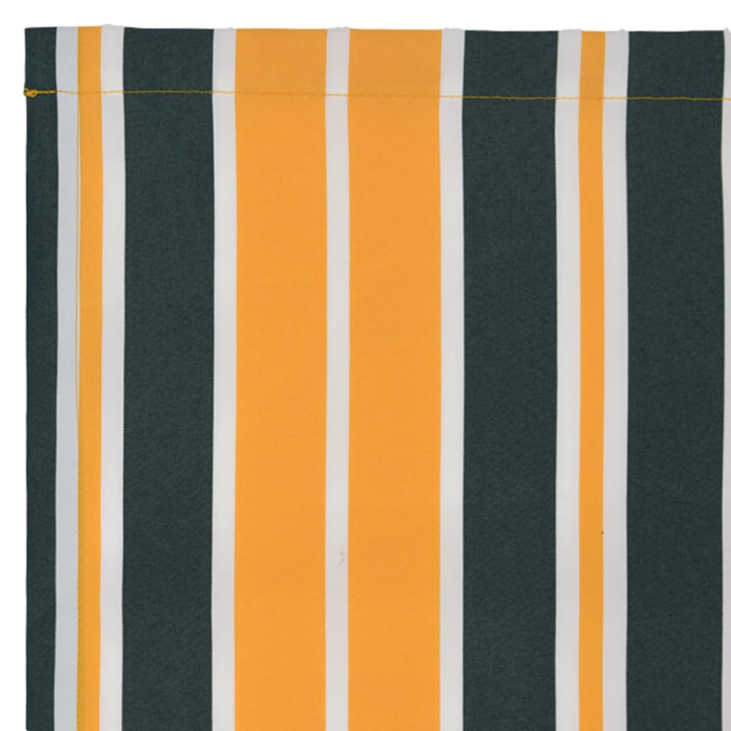 Markies Valance Groen en geel 580 x 20 cm Canvas image 6