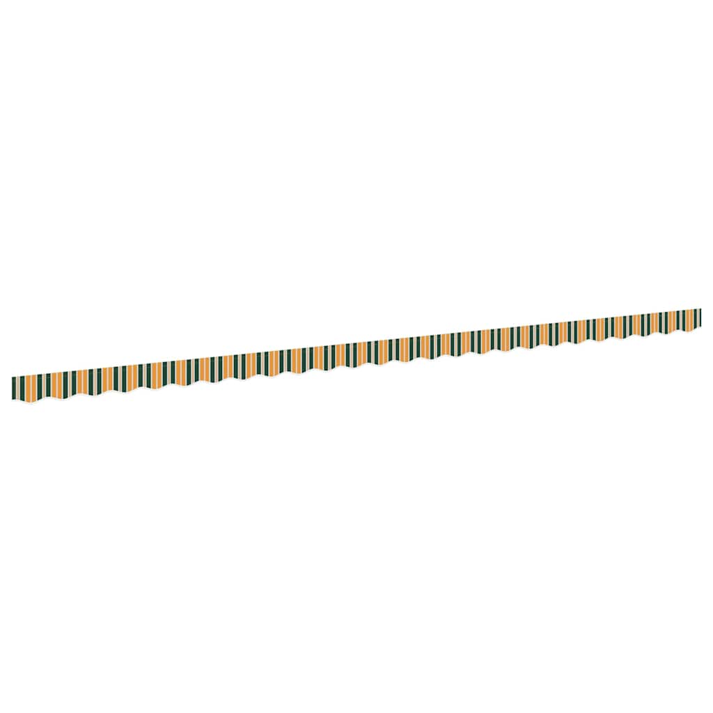 Markies Valance Groen en geel 580 x 20 cm Canvas image 2