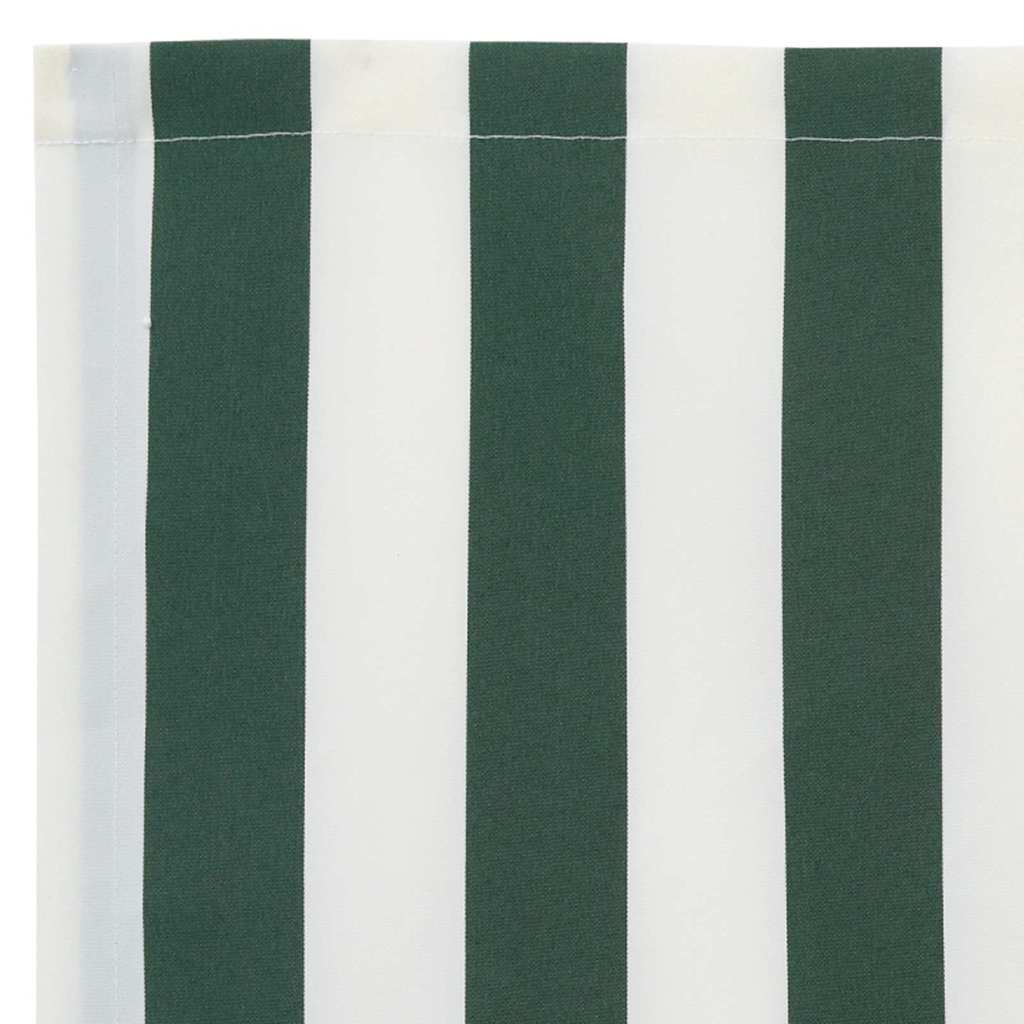 Markies Valance Groen en Wit 330 x 20 cm Canvas image 6