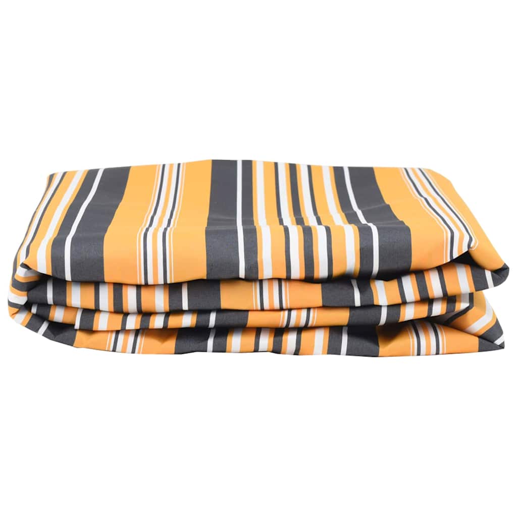 Varikatuse asenduskangas Kollane ja hall 10 x 1.6 m kangas - Image 4