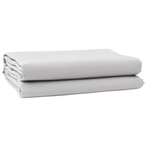 vidaXL Varikatuse asenduskangas Helehall 1000 x 160 cm Pol&uuml;ester