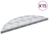 vidaXL Astme katte 15 tk 60 x 18 x 2,5 cm H&otilde;bedane Alumiinium Poolkuu