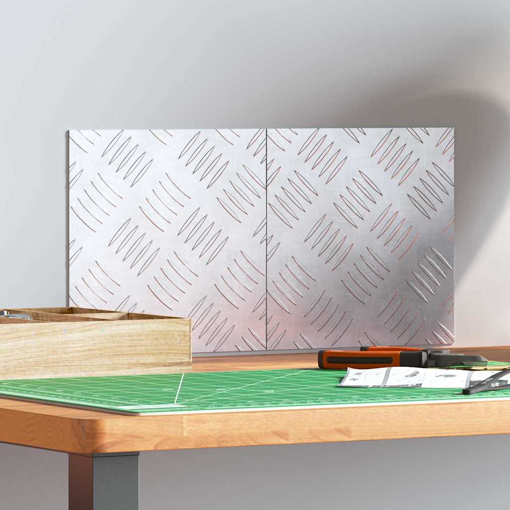 alumiiniumist kontrollplaadid 2 tk libisemiskindel 20x20 cm