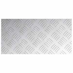 Schodové nášlapy Obdélníkový 2 pcs Stříbrná 40 x 20 cm Hliník - obrázek 5