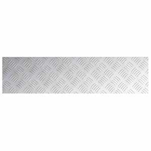 Schodové nášlapy Obdélníkový 2 pcs Stříbrná 80 x 20 cm Hliník - obrázek 5