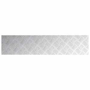 Schodové nášlapy Obdélníkový 2 pcs Stříbrná 90 x 20 cm Hliník - obrázek 5