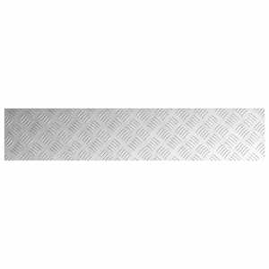 Schodové nášlapy Obdélníkový 2 pcs Stříbrná 100 x 20 cm Hliník - obrázek 5