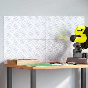 Stopnice Pravokotna 4 pcs srebrna 50 x 25 cm Aluminij