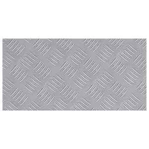 Schodové nášlapy Obdélníkový 4 pcs Stříbrná 50 x 25 cm Hliník - obrázek 5
