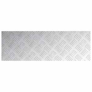 Schodové nášlapy Obdélníkový 4 pcs Stříbrná 75 x 25 cm Hliník - obrázek 5