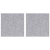 vidaXL Astme katte 2 tk 30 x 30 cm H&otilde;bedane Alumiinium Kandiline