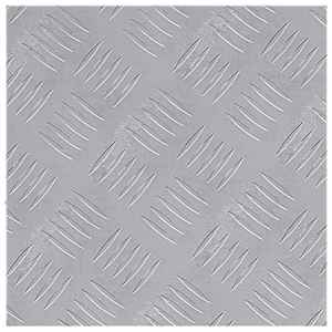 Schodové nášlapy Čtvercový 2 pcs Stříbrná 30 x 30 cm Hliník - obrázek 5