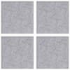 vidaXL Astme katte 4 tk 30 x 30 cm H&otilde;bedane Alumiinium Kandiline