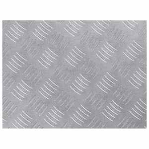 Schodové nášlapy Obdélníkový 4 pcs Stříbrná 40 x 30 cm Hliník - obrázek 5