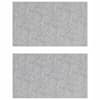 vidaXL Astme katte 2 tk 50 x 30 cm H&otilde;bedane Alumiinium Ristk&uuml;lik