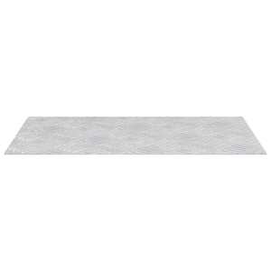 Schodové nášlapy Obdélníkový 4 pcs Stříbrná 50 x 30 cm Hliník - obrázek 2
