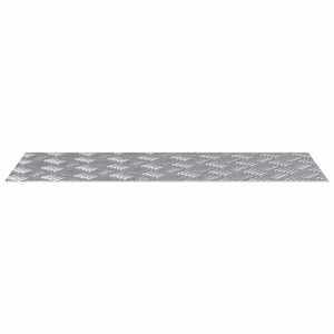 Schodové nášlapy Obdélníkový 4 pcs Stříbrná 80 x 30 cm Hliník - obrázek 4