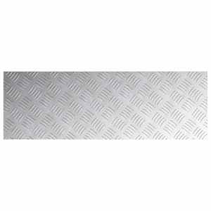 Schodové nášlapy Obdélníkový 4 pcs Stříbrná 90 x 30 cm Hliník - obrázek 5
