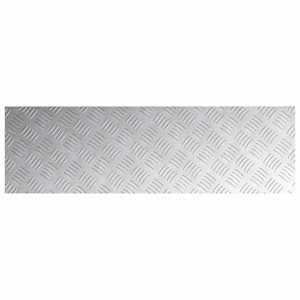 Schodové nášlapy Obdélníkový 2 pcs Stříbrná 100 x 30 cm Hliník - obrázek 5