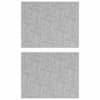 vidaXL Astme katte 2 tk 50 x 40 cm H&otilde;bedane Alumiinium Ristk&uuml;lik