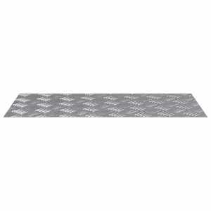 Schodové nášlapy Obdélníkový 2 pcs Stříbrná 80 x 40 cm Hliník - obrázek 3