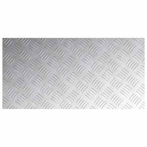 Schodové nášlapy Obdélníkový 4 pcs Stříbrná 80 x 40 cm Hliník - obrázek 5