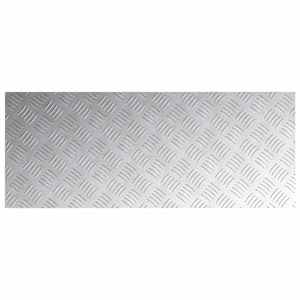 Schodové nášlapy Obdélníkový 2 pcs Stříbrná 100 x 40 cm Hliník - obrázek 5