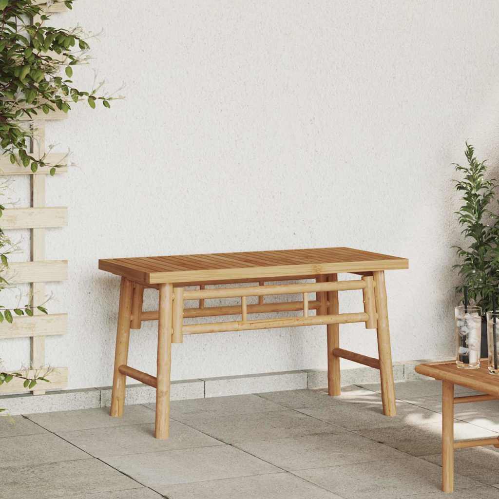 Aiabänk 80x38x45 cm Bambusest