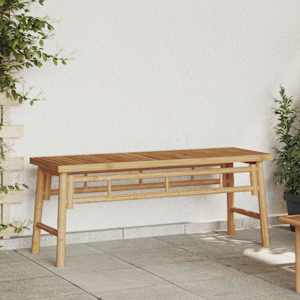 lavice Hnědá 110 x 38 x 45 cm bambus - obrázek 1